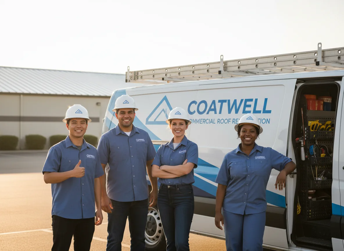 Commercial roof coating company in Bailey, MS